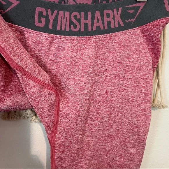 GymShark | shape lifting seamless pink athletic leggings size small - Picture 10 of 11
